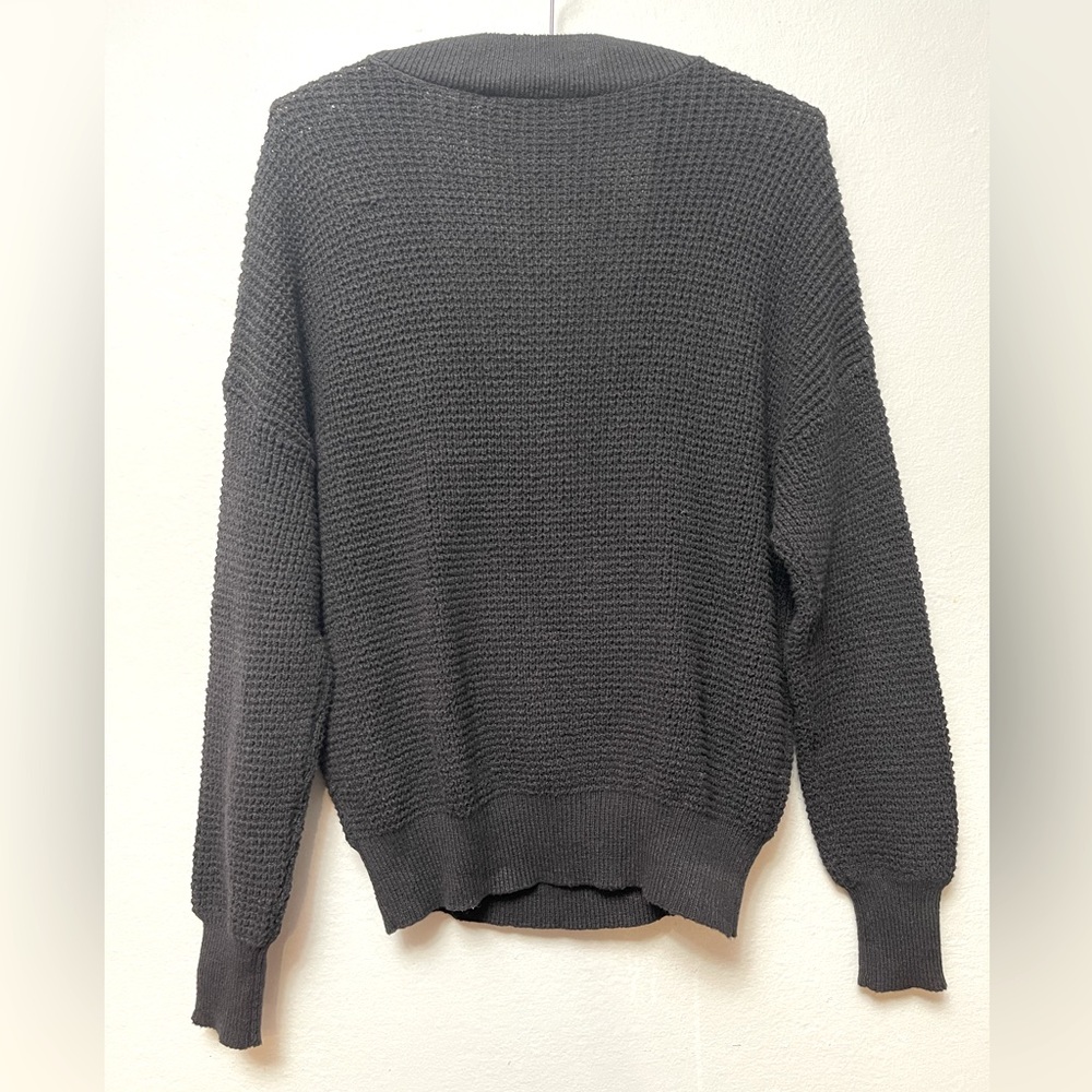 ASTR the label Stephanie Sweater, Black Sz M - Picture 4 of 7